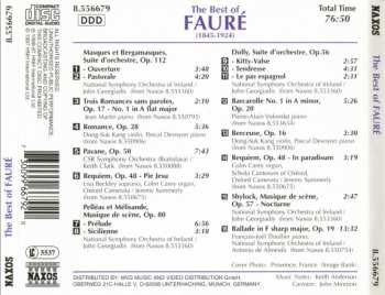 CD Gabriel Fauré: The Best Of Fauré 116735