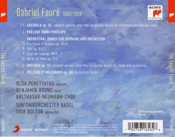 CD Gabriel Fauré: The Secret Fauré (Orchestral Songs & Suites) 176318