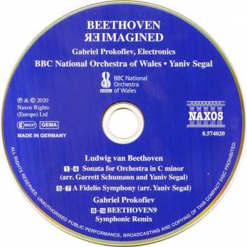 CD Gabriel Prokofiev: Beethoven Reimagined 294378