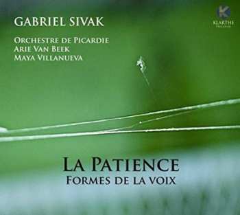 Gabriel Sivak: La Patience - Formes De La Voix