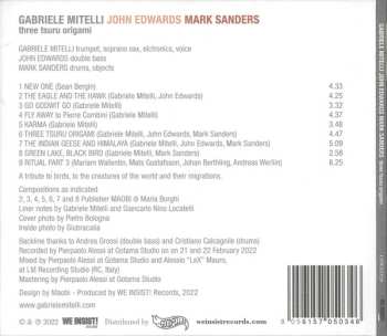 CD Gabriele Mitelli: Three Tsuru Origami 499616