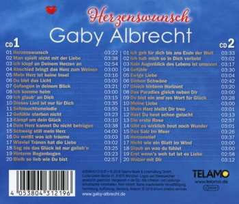 2CD Gaby Albrecht: Herzenswunsch 330617