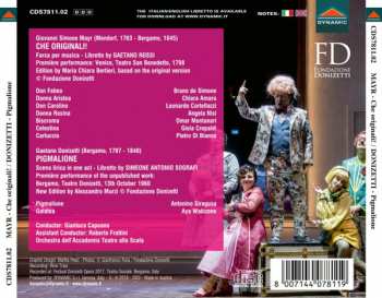 2CD Gaetano Donizetti: Che originali ! - Pigmalione 260775