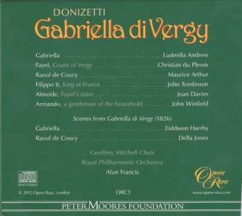 2CD Gaetano Donizetti: Gabriella di Vergy 47390