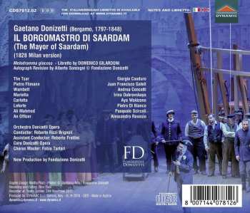 2CD Gaetano Donizetti: Il Borgomastro di Saardam (The Mayor of Saardam) 113424