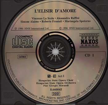 2CD Gaetano Donizetti: L'Elisir D'Amore 271823