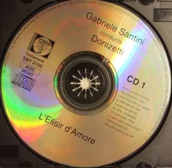 2CD Gaetano Donizetti: L'Elisir D'Amore 299655