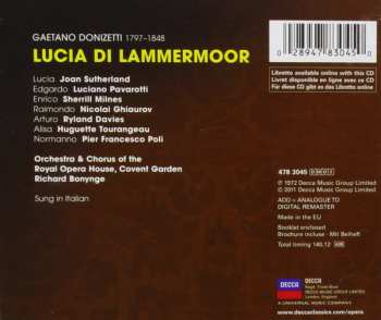 2CD Gaetano Donizetti: Lucia Di Lammermoor 45551