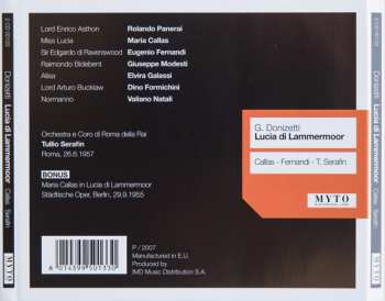 2CD Gaetano Donizetti: Lucia Di Lammermoor 486854
