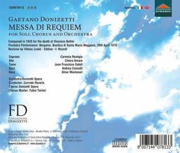 CD Gaetano Donizetti: Messa Di Requiem 309375
