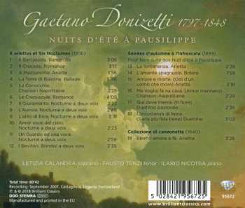 CD Gaetano Donizetti: Nuits D'été à Pausilippe 530033