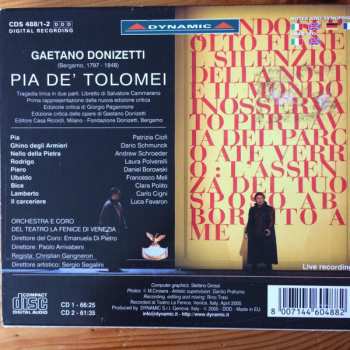 2CD Gaetano Donizetti: Pia De' Tolomei 237172