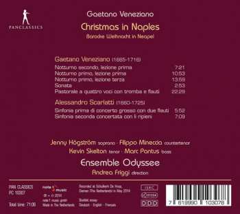 CD Gaetano Veneziano: Christmas In Naples - Barocke Weihnacht In Neapel 346106