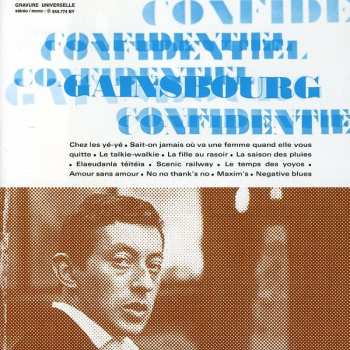 CD Serge Gainsbourg: Confidentiel