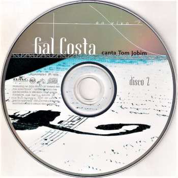2CD Gal Costa: Gal Costa Canta Tom Jobim Ao Vivo 537770