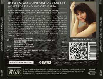 CD Galina Ustvolskaya: Works For Piano And Orchestra 121832