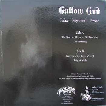 LP Gallow God: False Mystical Prose 257473