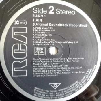 2LP Galt MacDermot: Hair (Original Soundtrack Recording) 539861