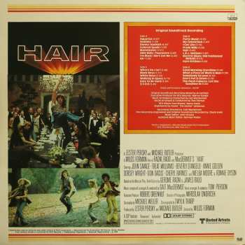 2LP Galt MacDermot: Hair (Original Soundtrack Recording) 540662
