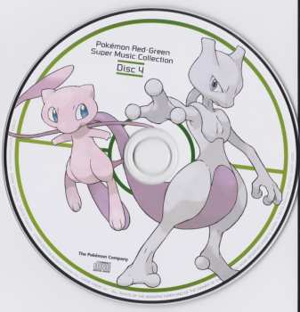 4CD Game Freak: ポケモン 赤・緑 スーパーミュージック・コレクション = Pokémon Red·Green Super Music Collection