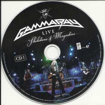 2CD Gamma Ray: Skeletons & Majesties Live 32879