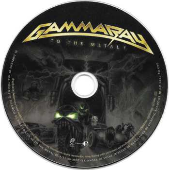 CD/DVD Gamma Ray: To The Metal! LTD | DLX | DIGI