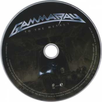 CD Gamma Ray: To The Metal! 36806