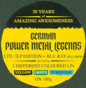 3LP/Blu-ray Gamma Ray: 30 Years Live Anniversary LTD | CLR