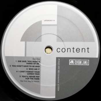 LP/CD Gang Of Four: Content