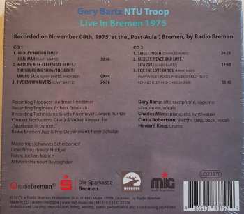 2CD Gary Bartz NTU Troop: Live In Bremen 1975 DIGI 102656