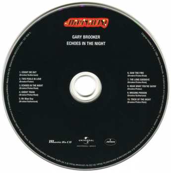 CD Gary Brooker: Echoes In The Night 105399