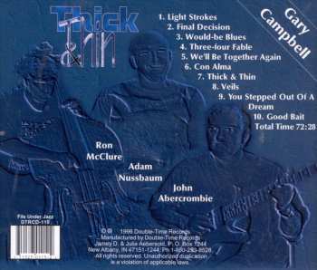 CD Gary Campbell: Thick & Thin