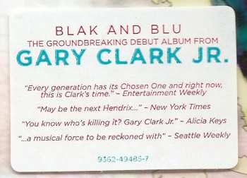 CD Gary Clark Jr.: Blak And Blu