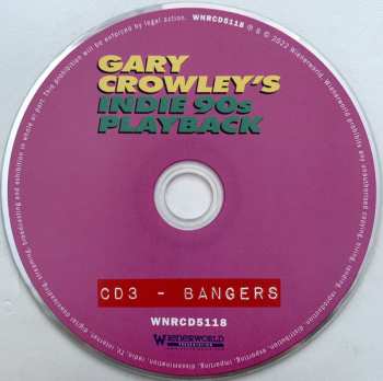 3CD Gary Crowley: Gary Crowley's Indie 90s Playback (Classics, Curveballs And Bangers) 417715
