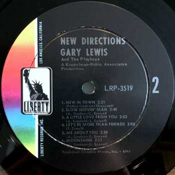 LP Gary Lewis & The Playboys: New Directions