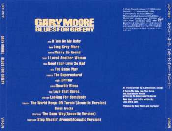 CD Gary Moore: Blues For Greeny = ブルーズ・フォー・グリーニー LTD