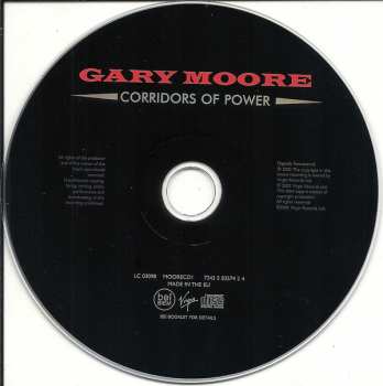 CD Gary Moore: Corridors Of Power 8009