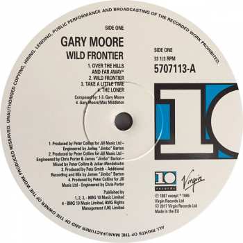 LP Gary Moore: Wild Frontier 40403
