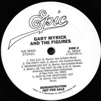 LP Gary Myrick & The Figures: Gary Myrick And The Figures 535315