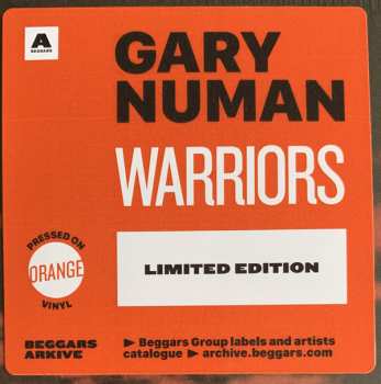 LP Gary Numan: Warriors LTD | CLR 63211