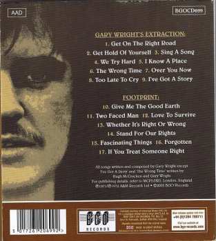 CD Gary Wright: Gary Wright's Extraction/Footprint 467989