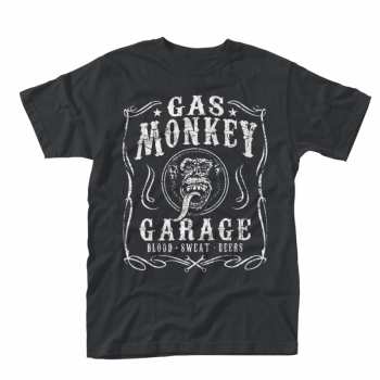 Merch Gas Monkey Garage: Tričko Flourish M