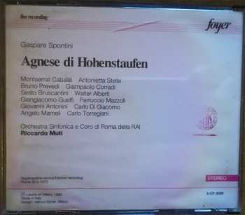 2CD Gaspare Spontini: Agnese Di Hohenstaufen 474070