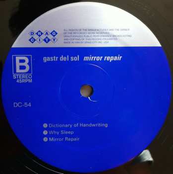 LP Gastr Del Sol: Mirror Repair 149455