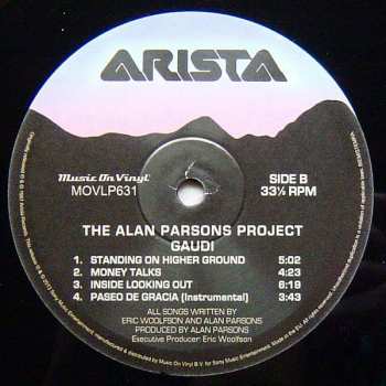 LP The Alan Parsons Project: Gaudi 13817