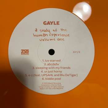 LP Gayle: A Study Of The Human Experience Volume One And Two LTD | CLR 440652