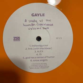 LP Gayle: A Study Of The Human Experience Volume One And Two LTD | CLR 440652