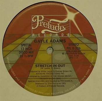 Gayle Adams: Stretch In Out / Your Love Is A Life Saver