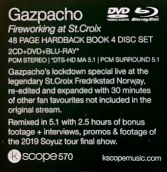 2CD/DVD/Blu-ray Gazpacho: Fireworking At St. Croix DLX | LTD 474887