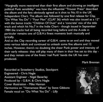CD G.B.H.: City Babys Revenge 7144